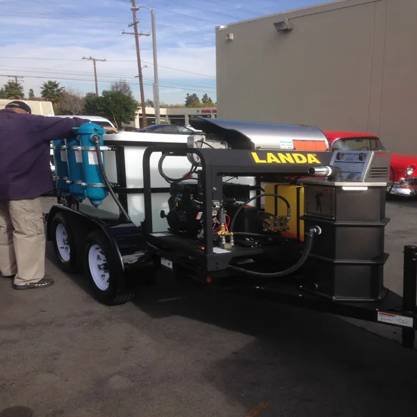 Trailer-mounted water recovery unit