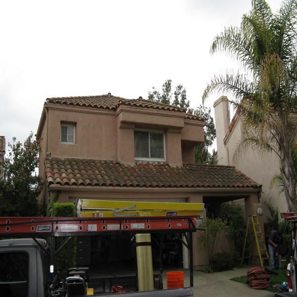 Roof Cleaning Before Irvine